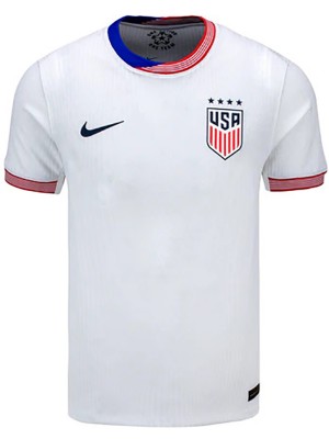USA home jersey America soccer uniform men's first football kit tops sports shirt 2024-2025